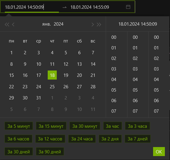 Временной период Скриншот №3!